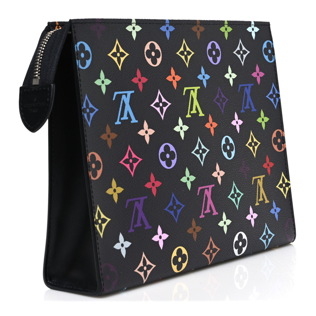 LV X TM Monogram Multicolor Toiletry Pouch 26 Black