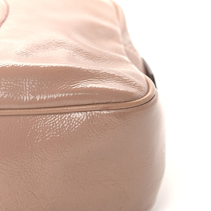 Gucci Soft Patent Small Soho Bowler Dark Cipria 11 of 15