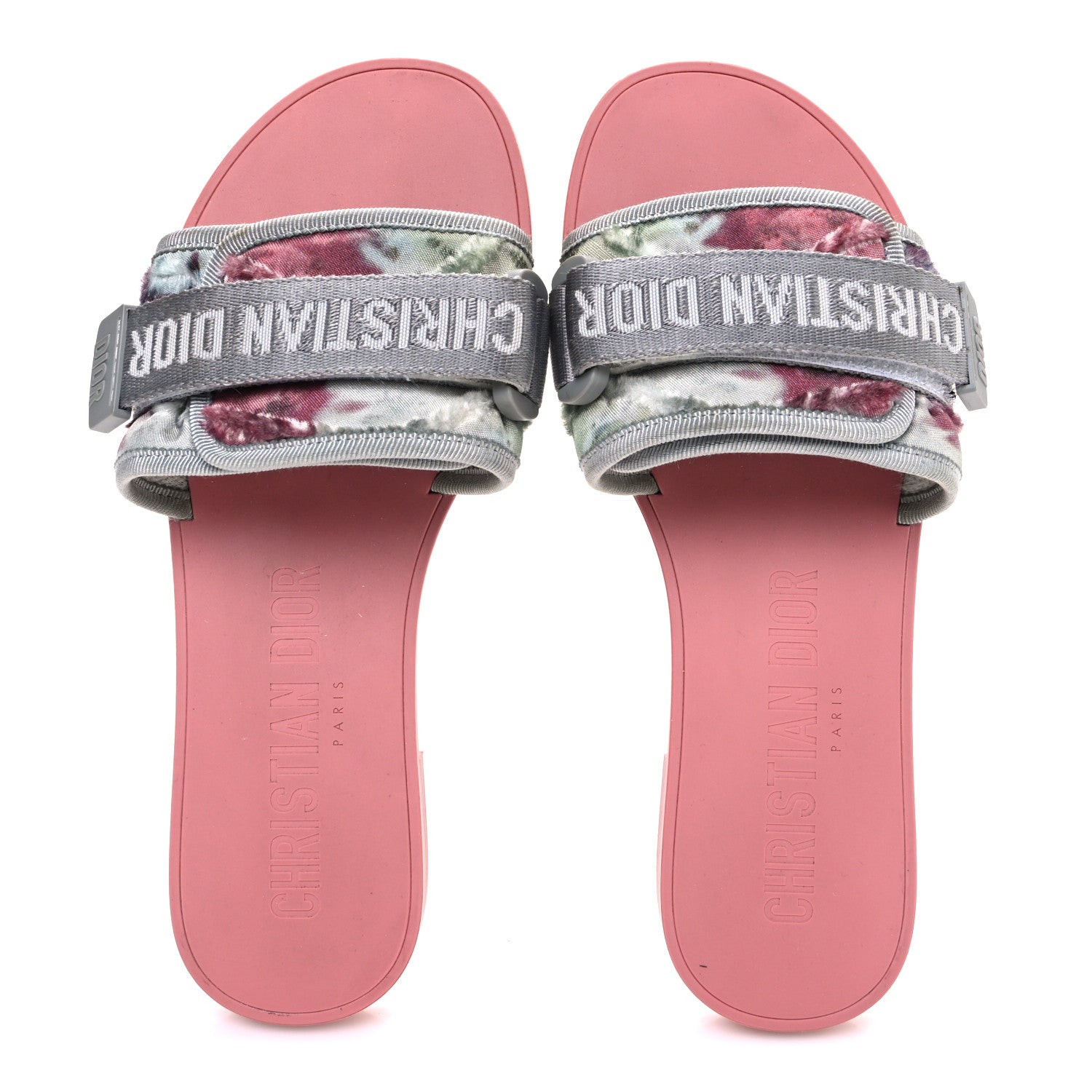 Christian Dior Canvas Nylon Camouflage Dio(r)evolution Mule Slide Sandals 36 Willow Green 2 of 11