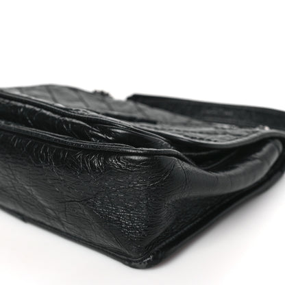 Saint Laurent SAINT LAURENT Crinkled Calfskin Matelasse Monogram Baby Niki Chain Satchel Black 8 of 8