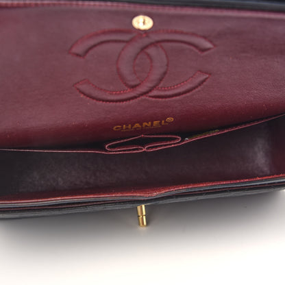 Chanel Lambskin Quilted Medium Double Flap Black 5 of 14
