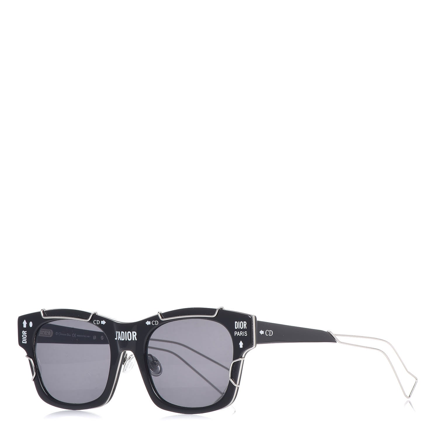 Christian Dior Acetate J'adior Sunglasses Black 1 of 8