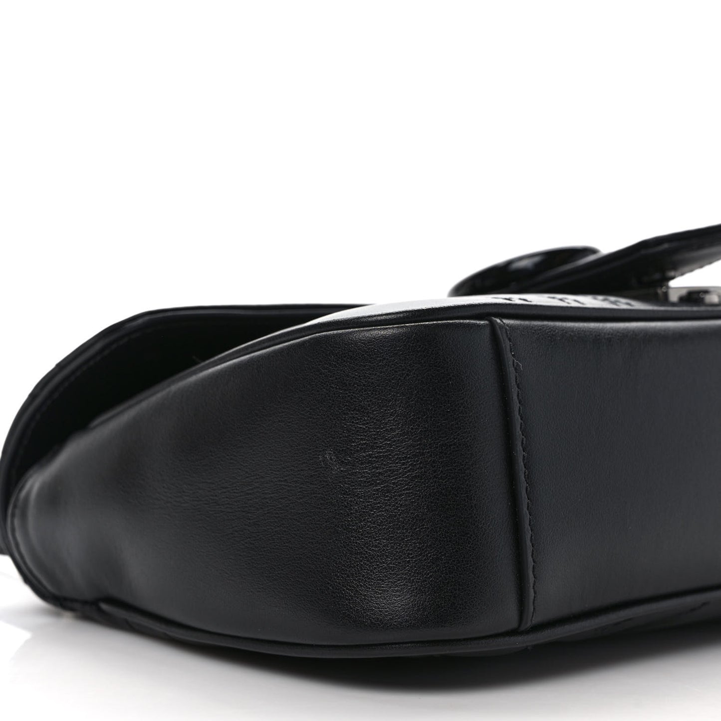 Calfskin Matelasse Monochrome Small GG Marmont Shoulder Bag Black