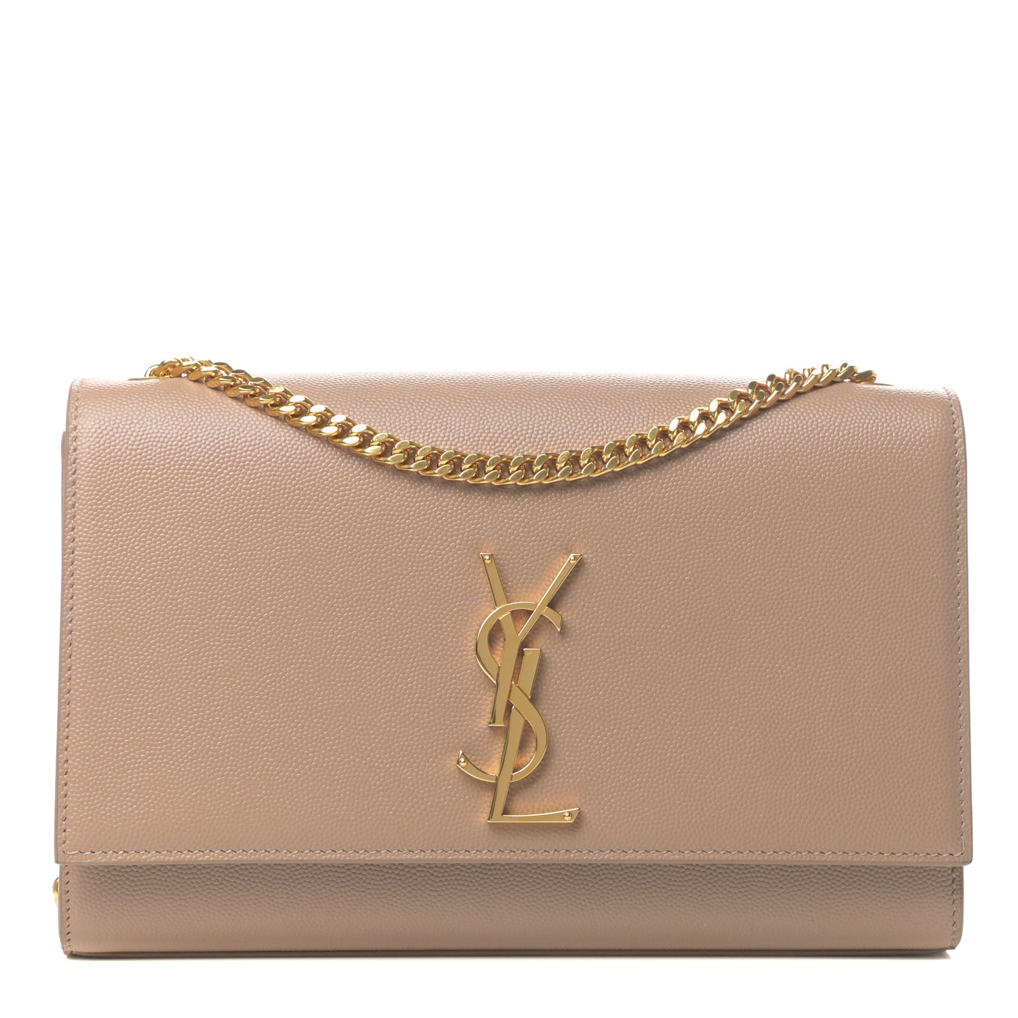 Grain De Poudre Medium Monogram Kate Satchel Nude Powder