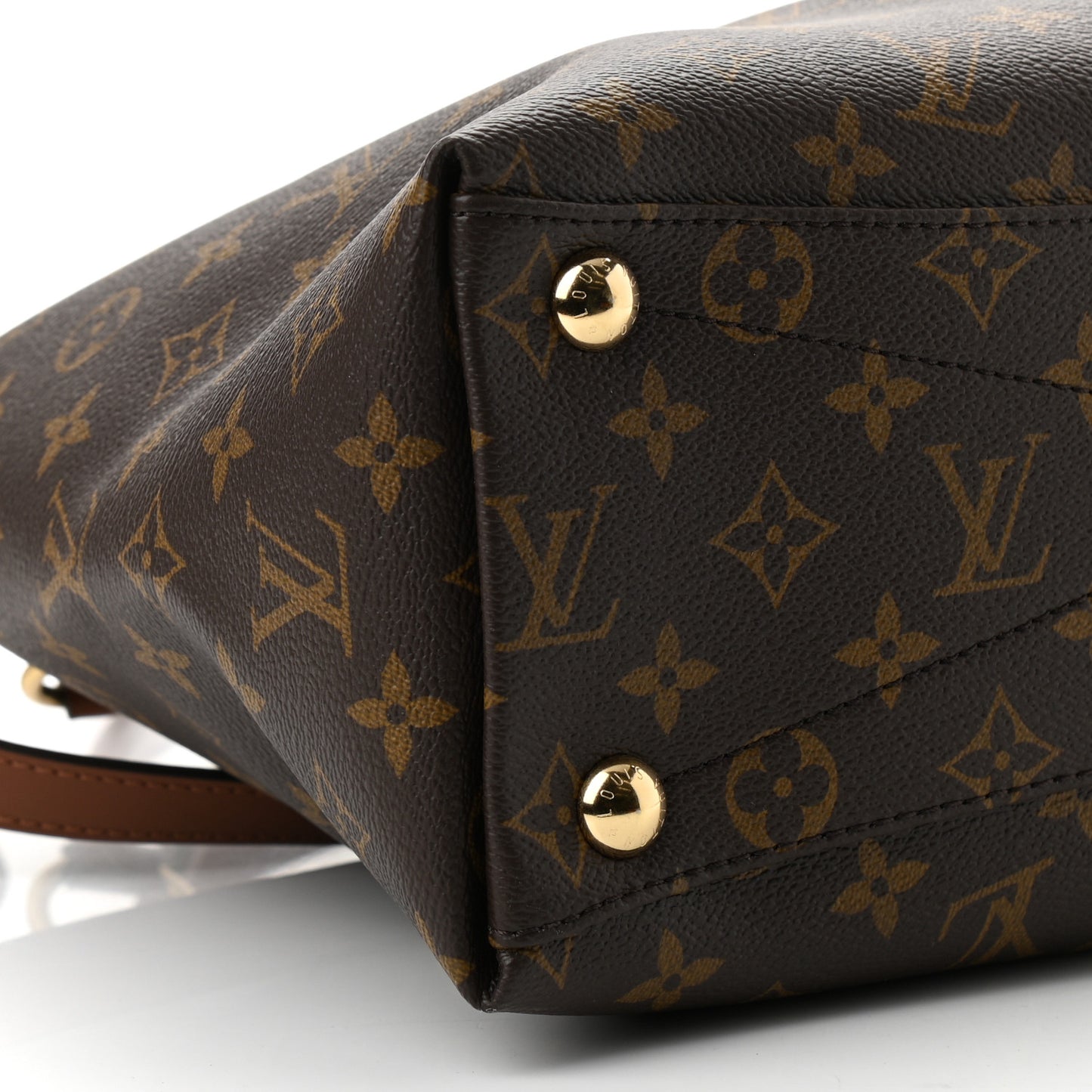Monogram V Tote MM Black