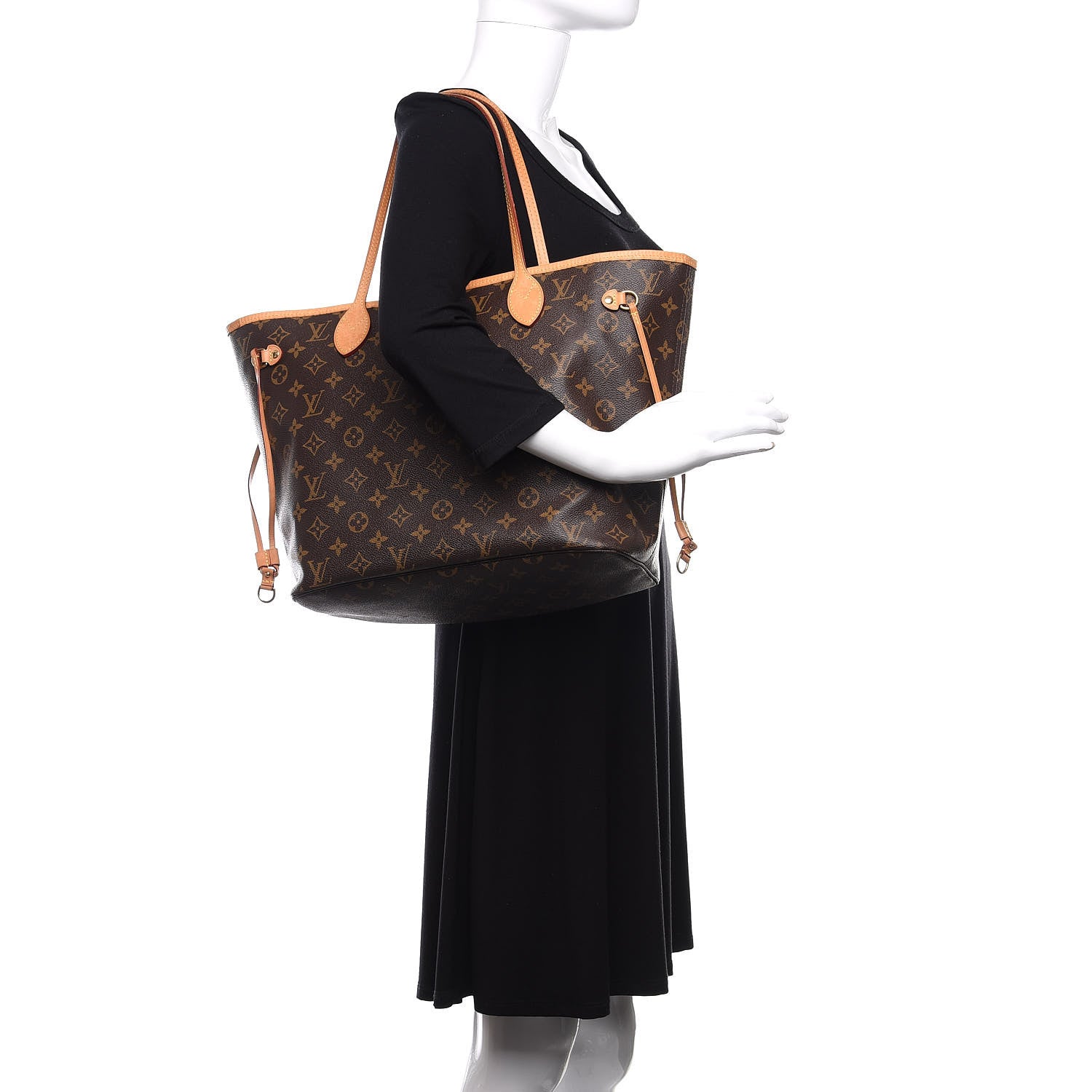 Louis Vuitton Monogram Neo Neverfull MM Pivoine 2 of 13