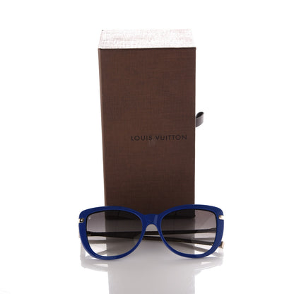 Louis Vuitton Monogram Charlotte Sunglasses Z0745W Blue 8 of 8