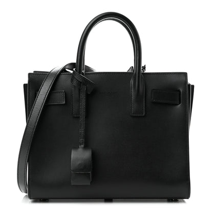 Saint Laurent Calfskin Nano Sac De Jour Black 1 of 10