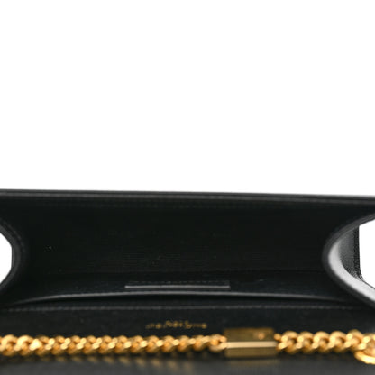 Saint Laurent Grain De Poudre Small Monogram Kate Satchel Black 4 of 8