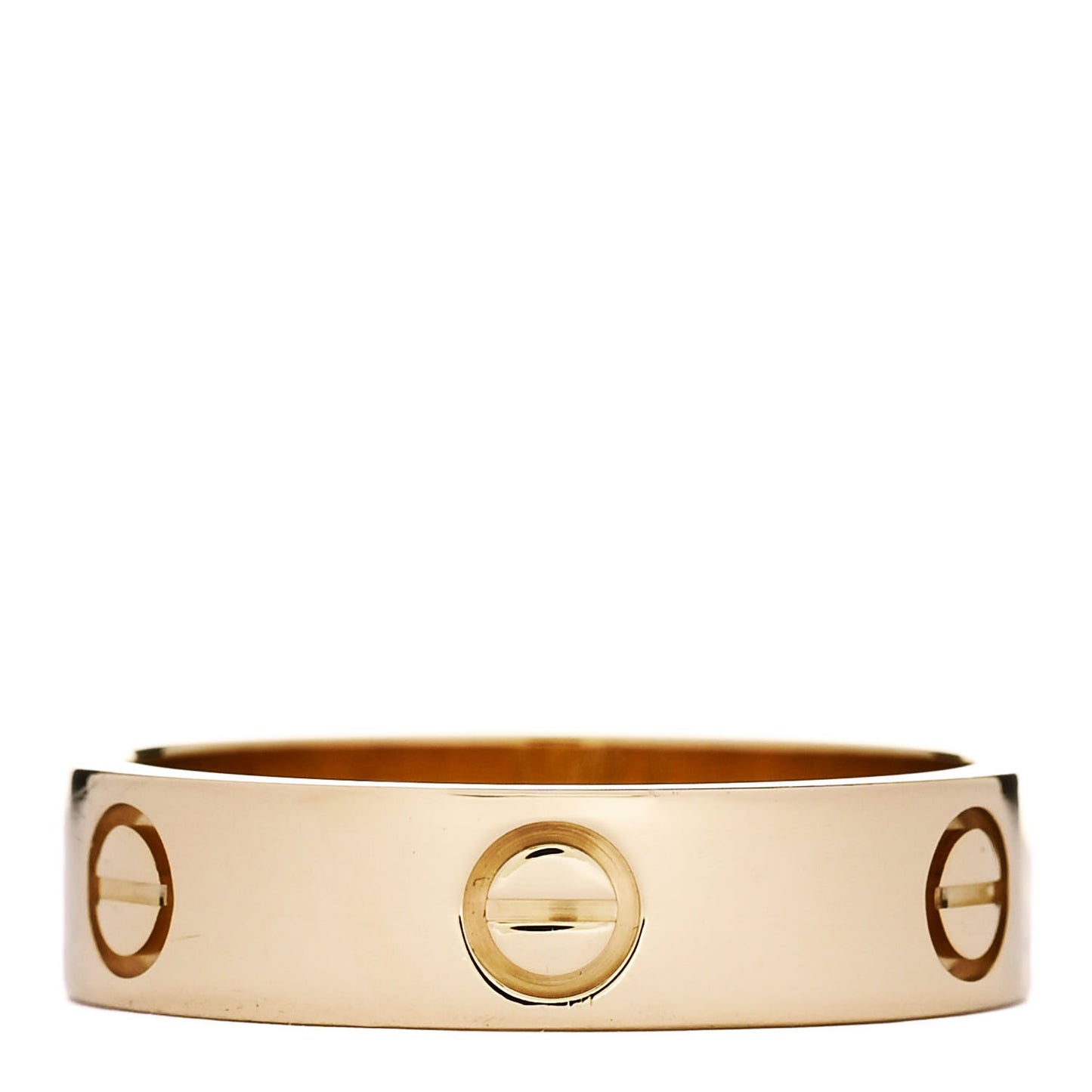 18K Yellow Gold 5.5mm LOVE Ring 62 10
