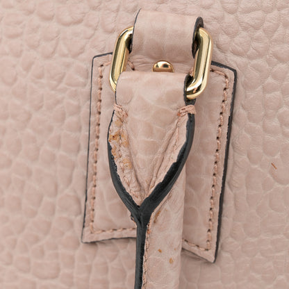 Burberry Heritage Grain Small Orchard Bowling Bag Nude 15 of 19