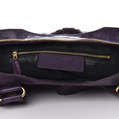 Balenciaga Agneau Giant 21 Gold Hardware City Raisin 10 of 14