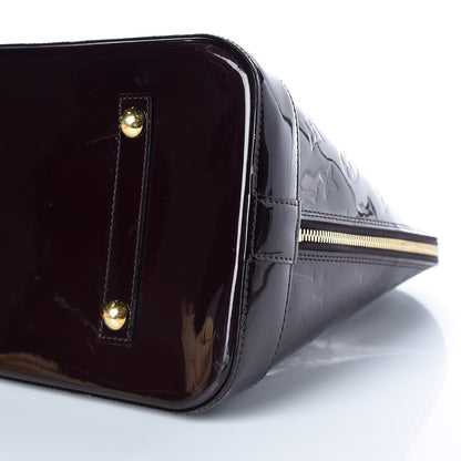 Louis Vuitton Vernis Alma MM Amarante 7 of 12