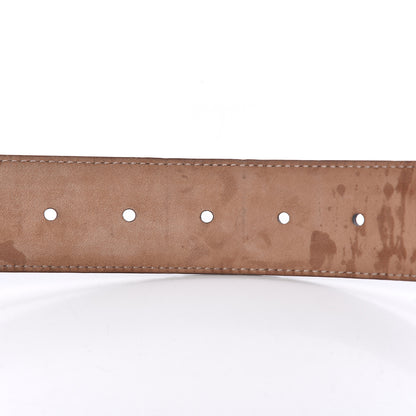 Gucci Guccissima Interlocking G 37mm Belt 80 32 Black 5 of 8