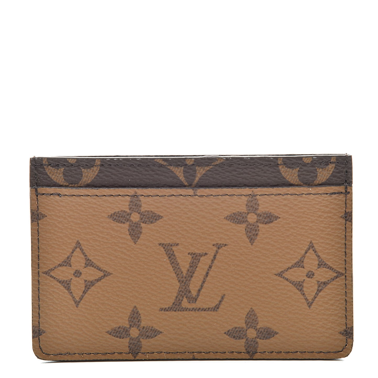 Reverse Monogram Card Holder