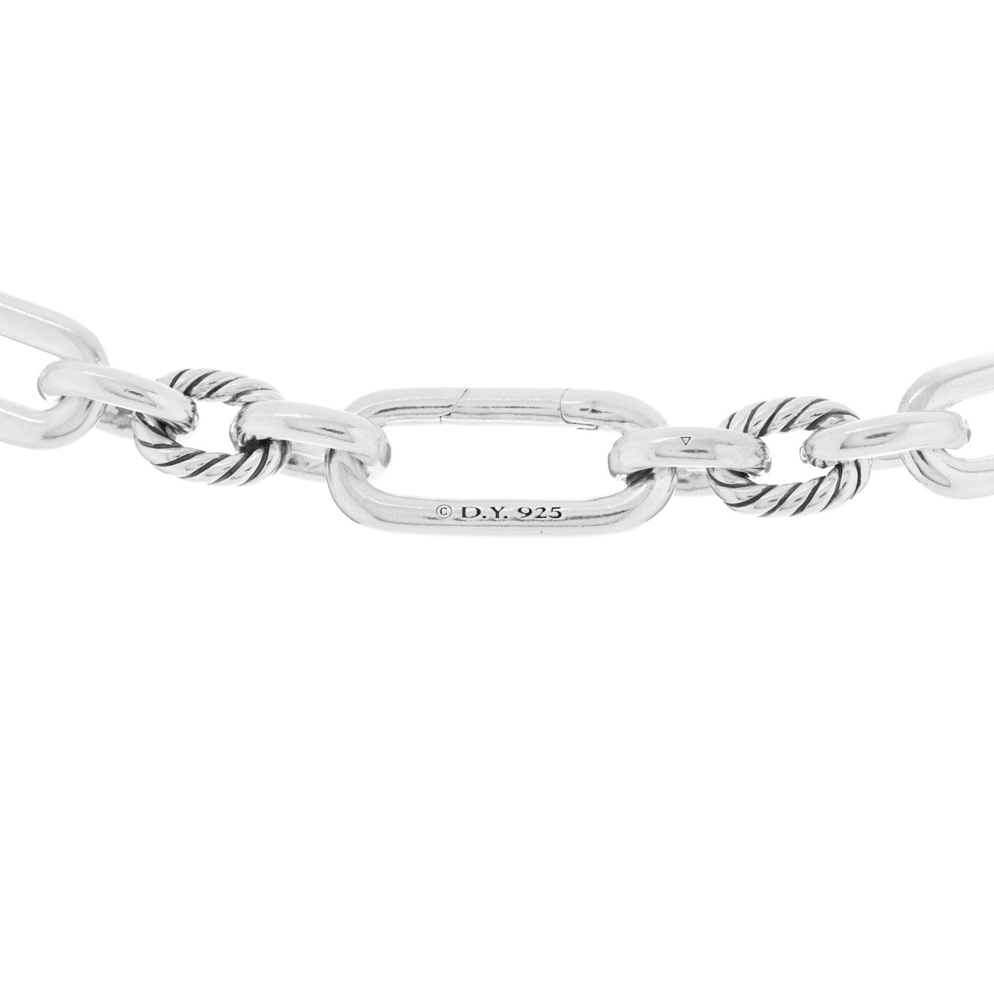 Sterling Silver Diamond Lexington Chain Necklace