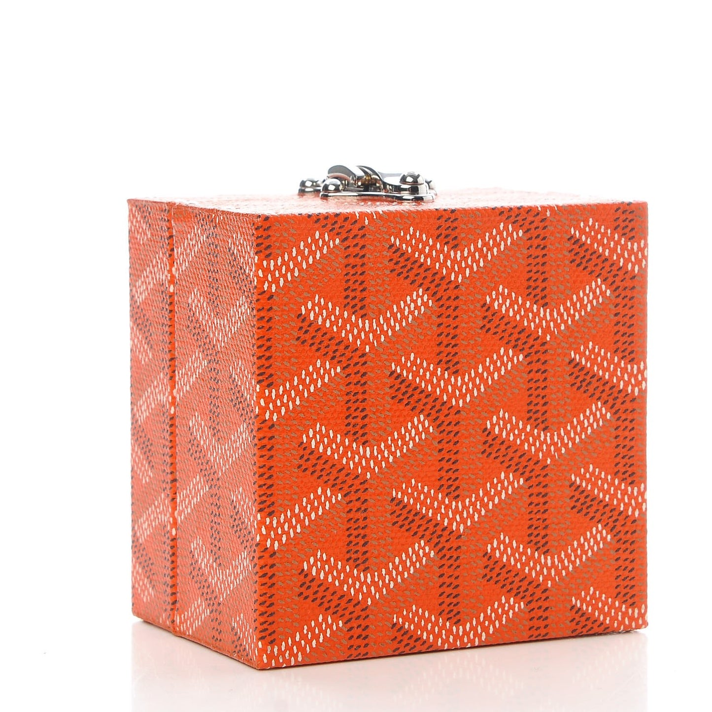 Goyardine Regence Mini Trunk Orange
