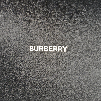 Burberry Vintage Check Grain Calfskin Halton Wallet Black 6 of 8
