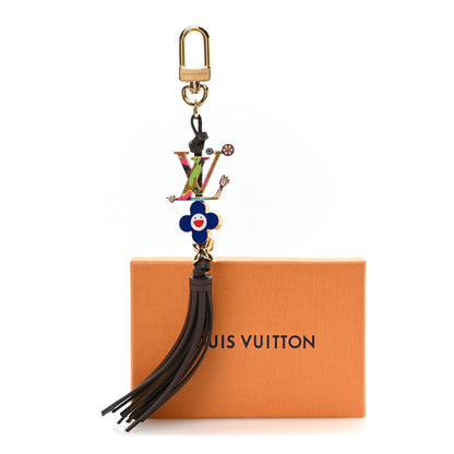 Louis Vuitton LV X TM LV Bloom Superflat Key Holder Multicolor 4 of 4