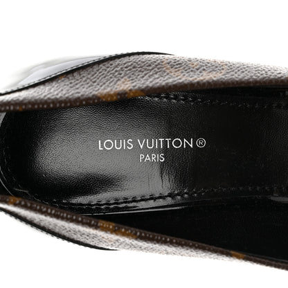 Louis Vuitton Monogram Cherie Pumps 37.5 Black 13 of 19
