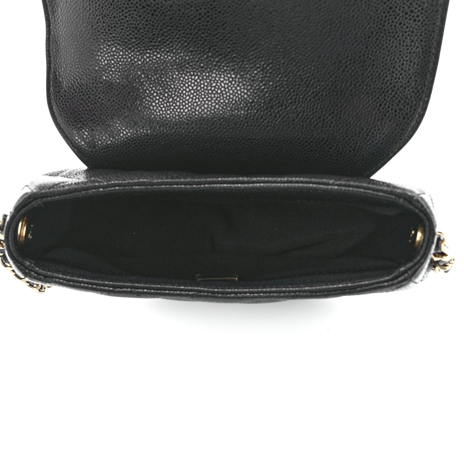 Chanel Caviar Quilted Mini Messenger Flap Black 5 of 11