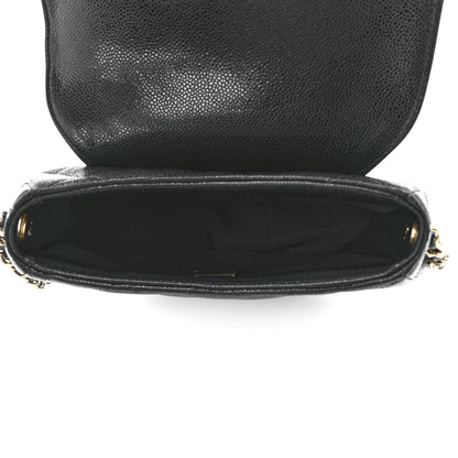 Chanel Caviar Quilted Mini Messenger Flap Black 5 of 11