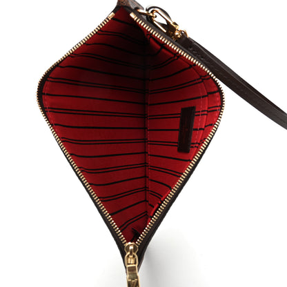 Louis Vuitton Damier Ebene Neverfull MM GM Pochette 5 of 7