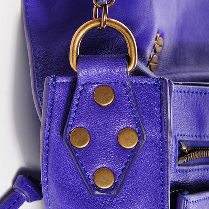 Proenza Schouler Lambskin Large PS1 Satchel Purple Rain 10 of 14