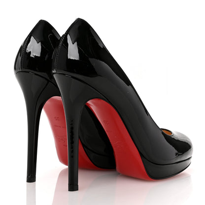 Christian Louboutin Patent New Simple 120 Pumps 35 Black 5 of 10