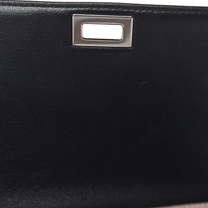 Celine Spazzolato Calfskin Medium Classic Box Flap Bag Nude 8 of 20