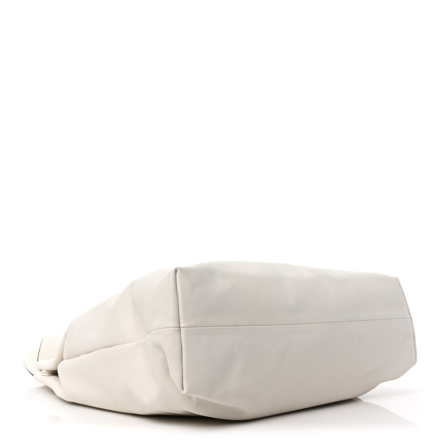 Soft Calf Hobo Bag White