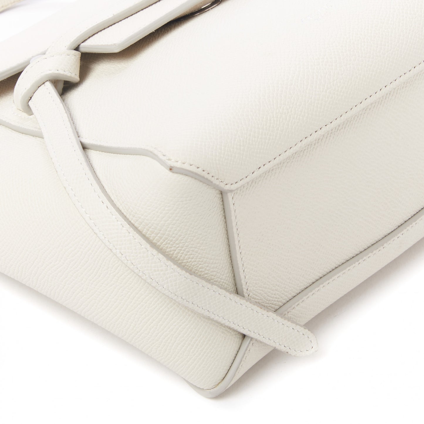 Grained Calfskin Nano Belt Bag Linen
