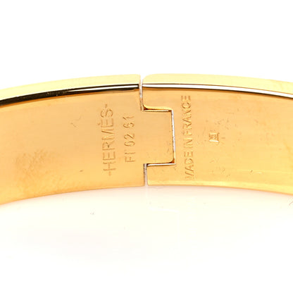 Hermes Enamel Narrow Print Clic Clac H Bracelet PM 4 of 4