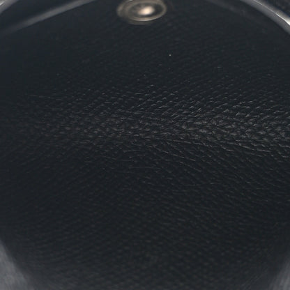 Hermes Epsom Calvi Duo Card Case Black 5 of 8