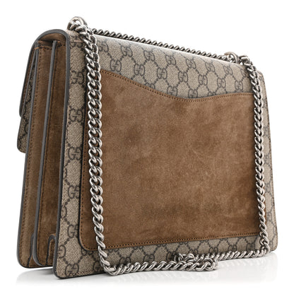 Gucci GG Supreme Monogram Shooting Star Embroidered Medium Dionysus Shoulder Bag Beige 3 of 13