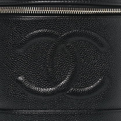 Chanel Caviar Vanity Cosmetic Case Black 15 of 15