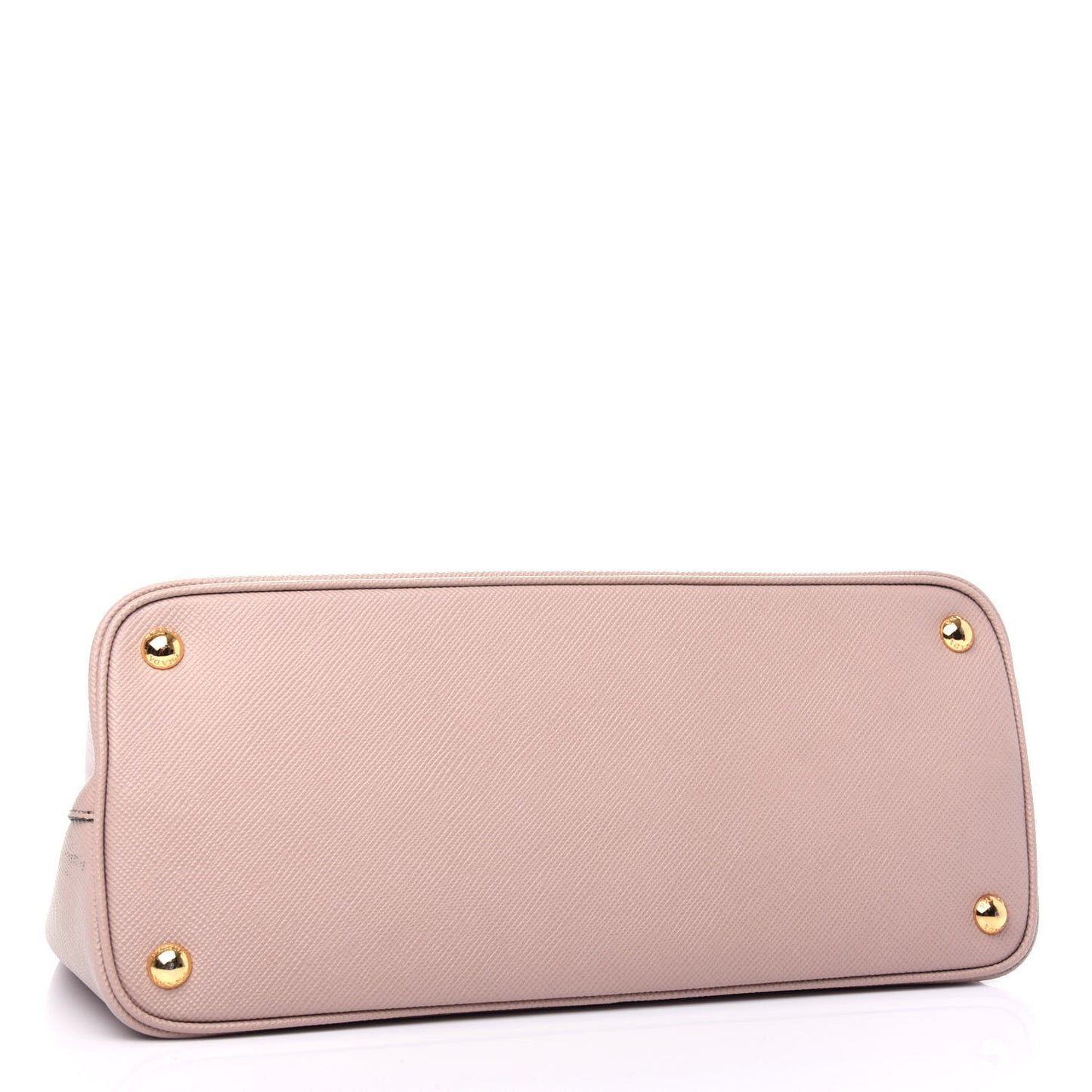 Saffiano Cuir Small Double Bag Cammeo Black