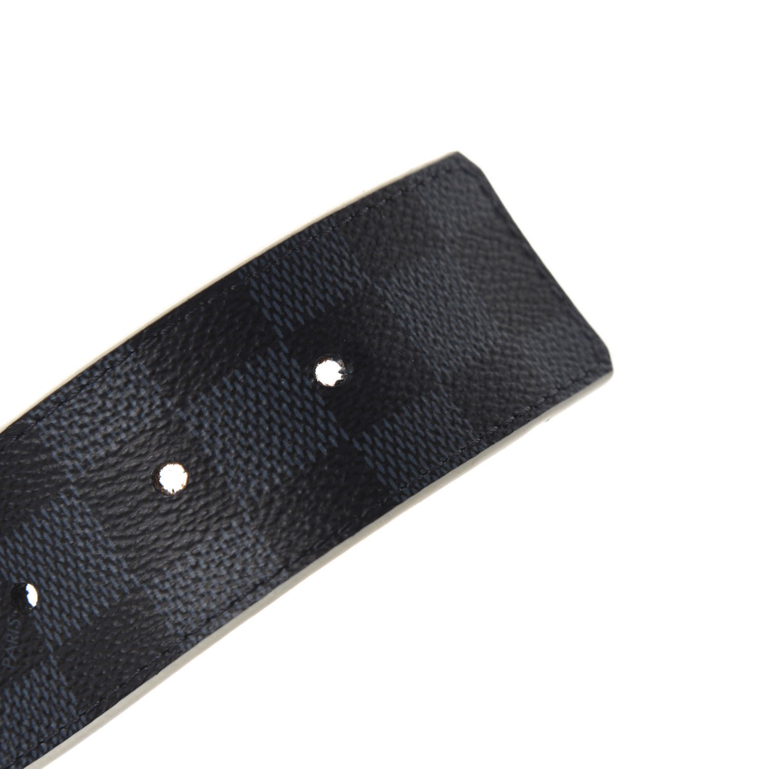 Louis Vuitton Damier Cobalt 40mm LV Initiales Belt 85 34 6 of 6