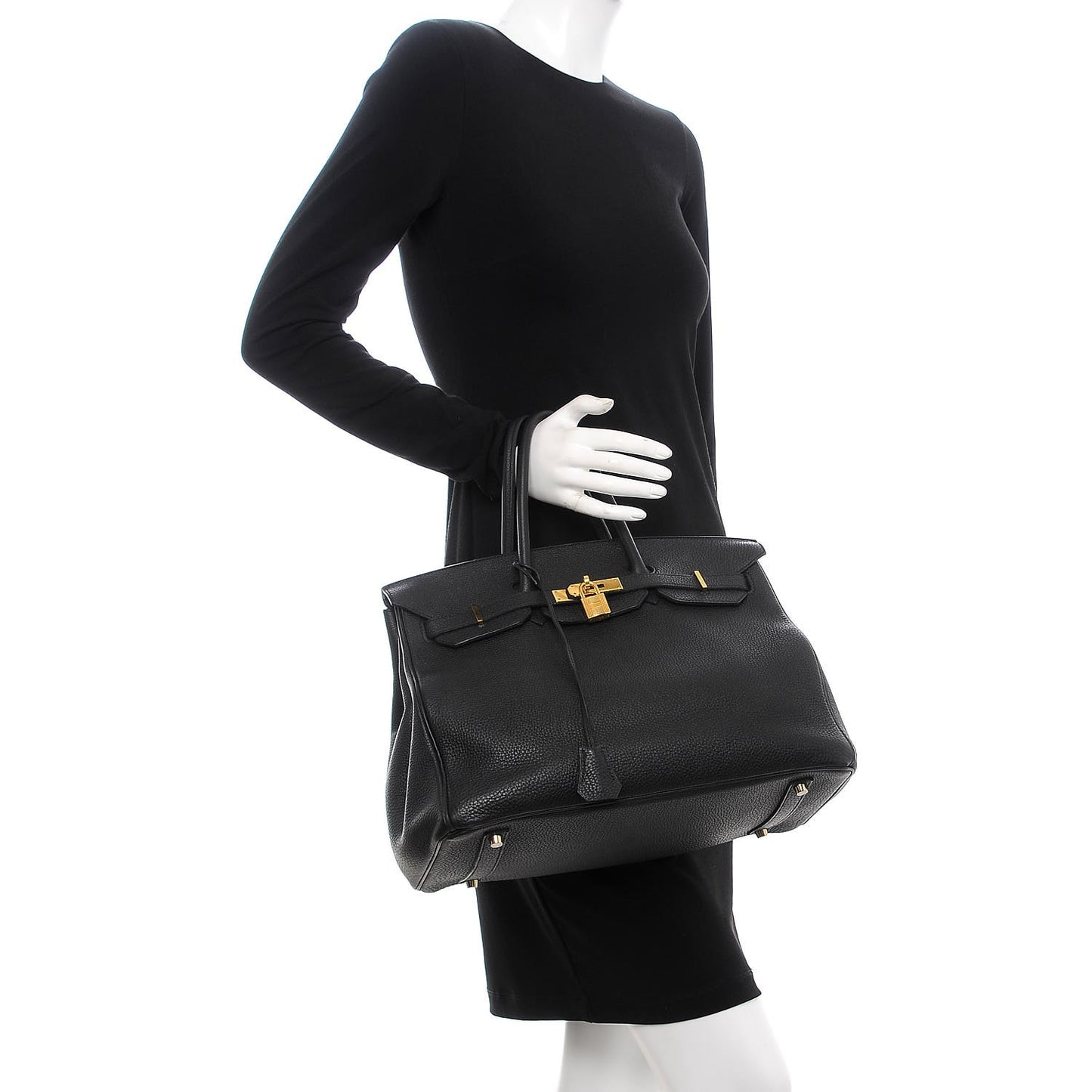 Togo Birkin 35 Black