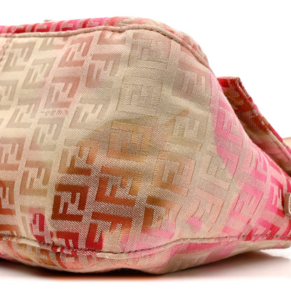 Fendi Zucchino Vitello Floral Mini Forever Mama Baguette Pink Multicolor 10 of 14