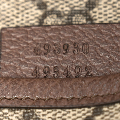 Gucci GG Supreme Monogram Neo Vintage Web Belt Bag Brown 7 of 11