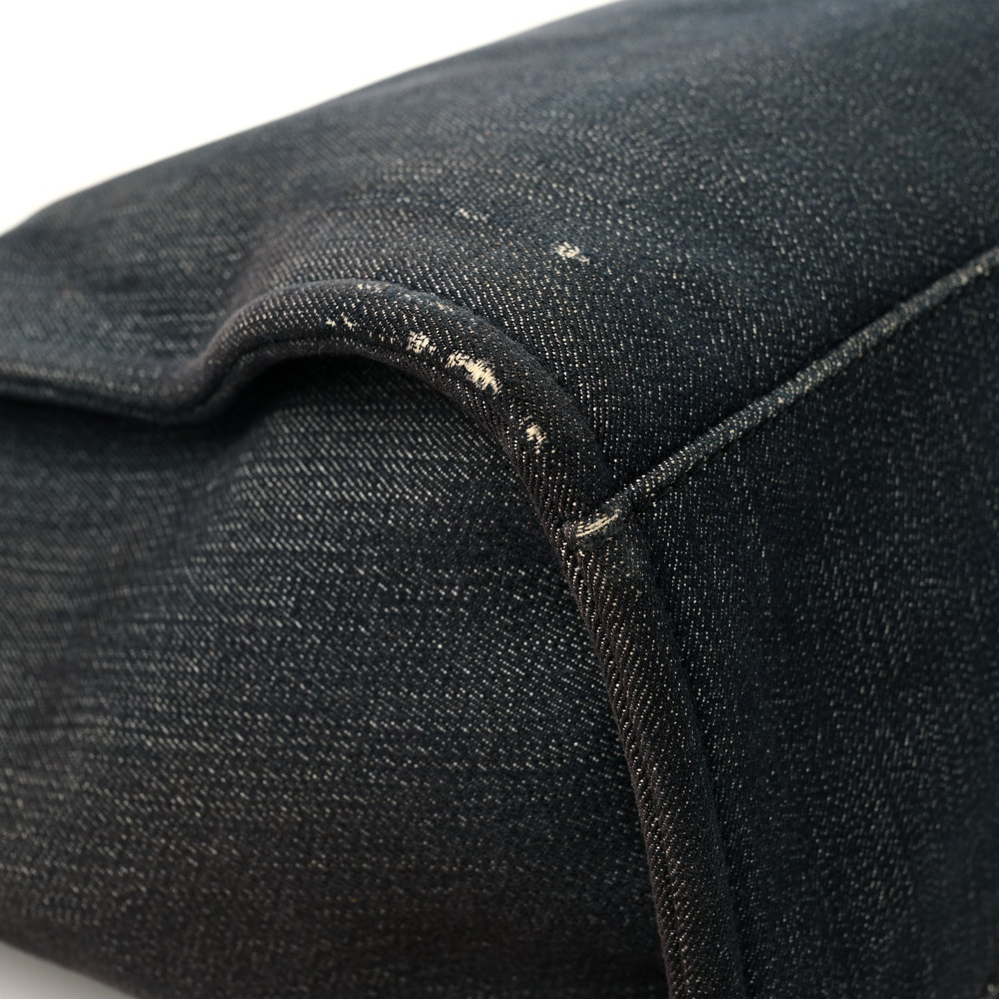 Denim Medium Deauville Tote Dark Blue