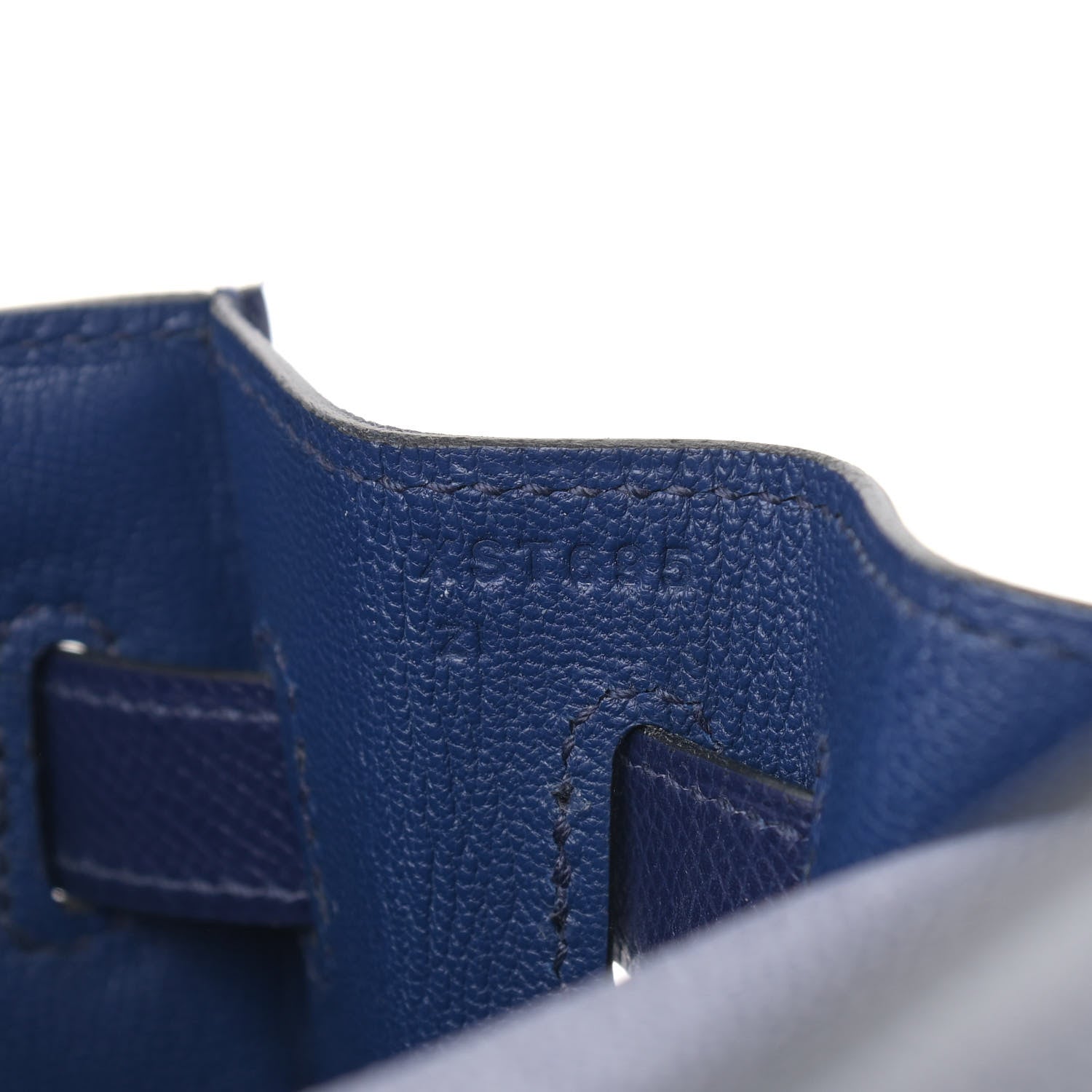 Hermes Epsom Kelly Sellier 32 Bleu Saphir 7 of 11