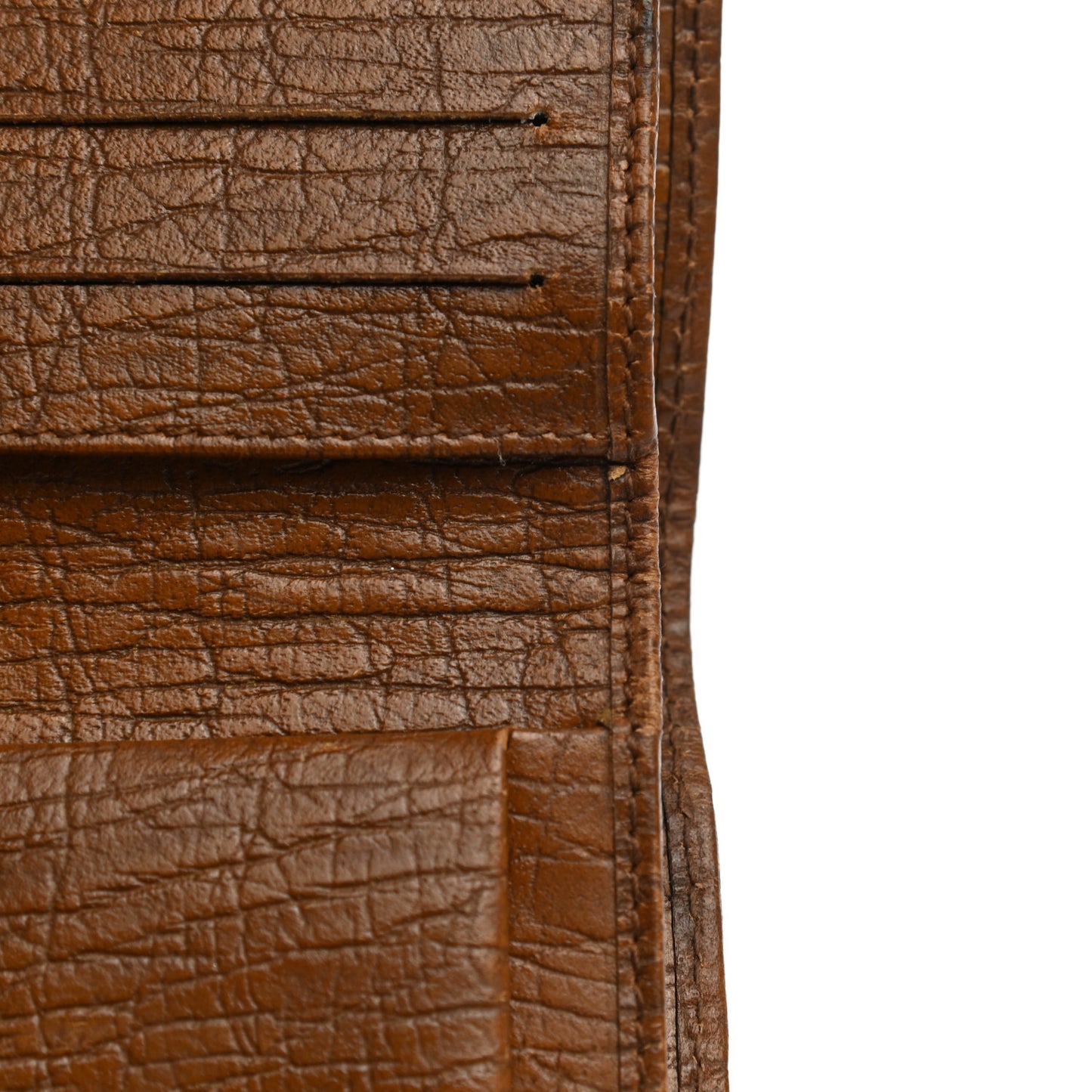 Monogram Bamboo Bar Compact Wallet Brown
