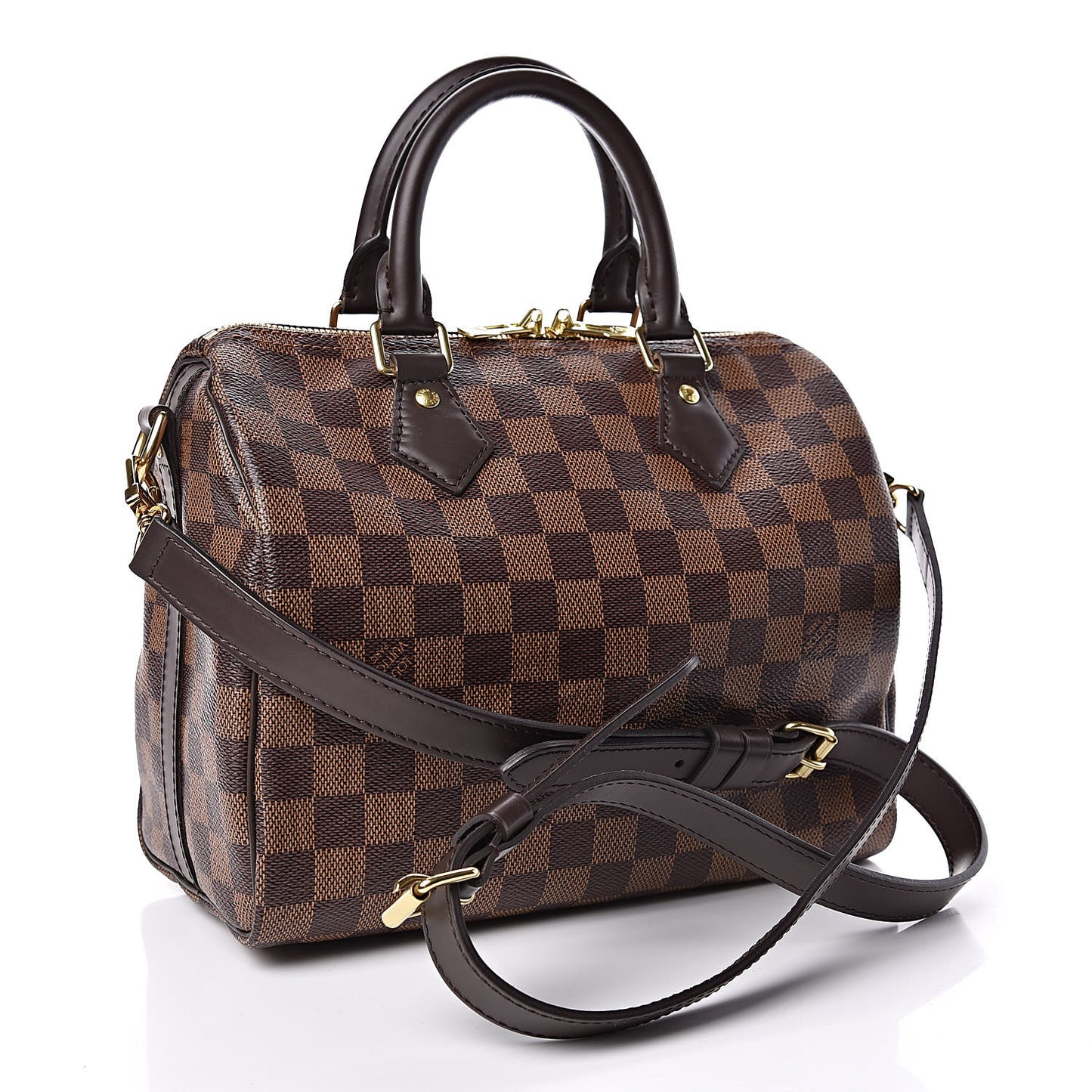 Damier Ebene Speedy Bandouliere 25