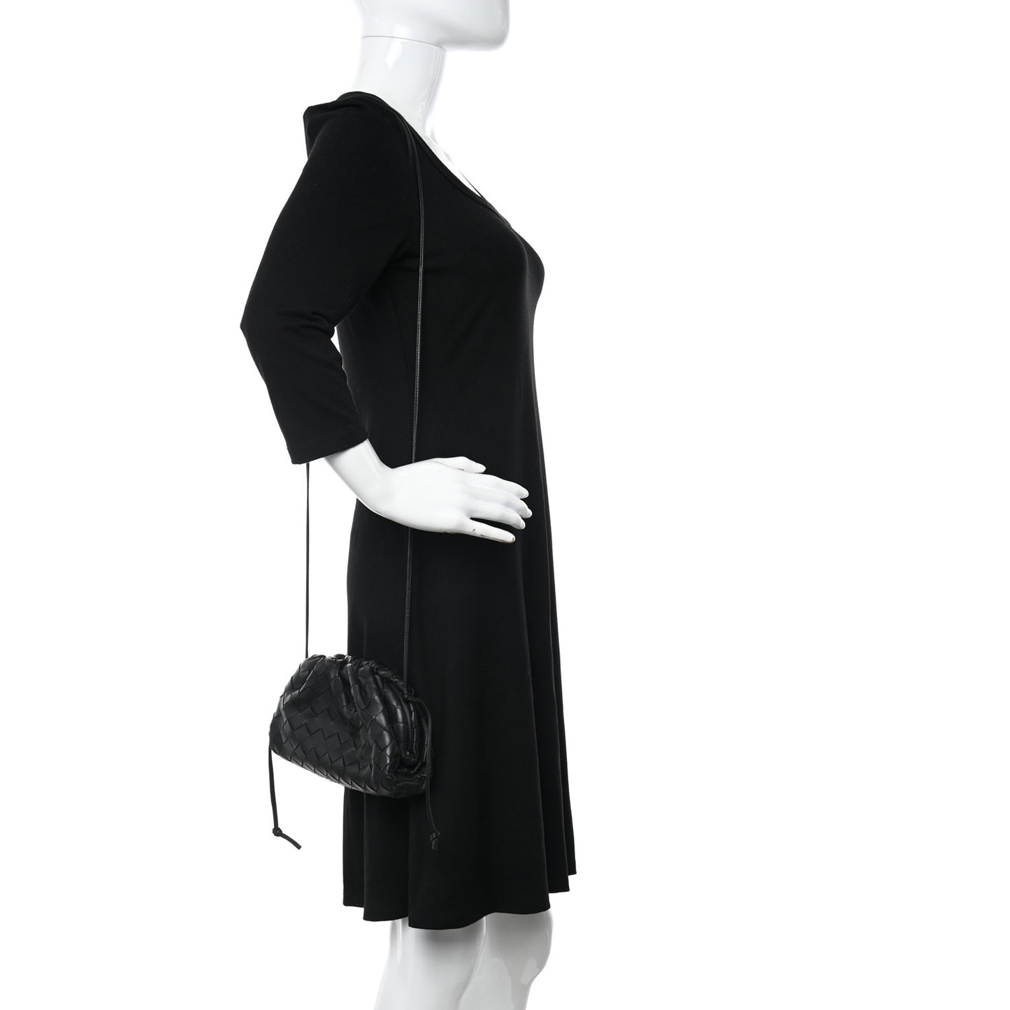 Nappa Intrecciato The Mini Pouch Black