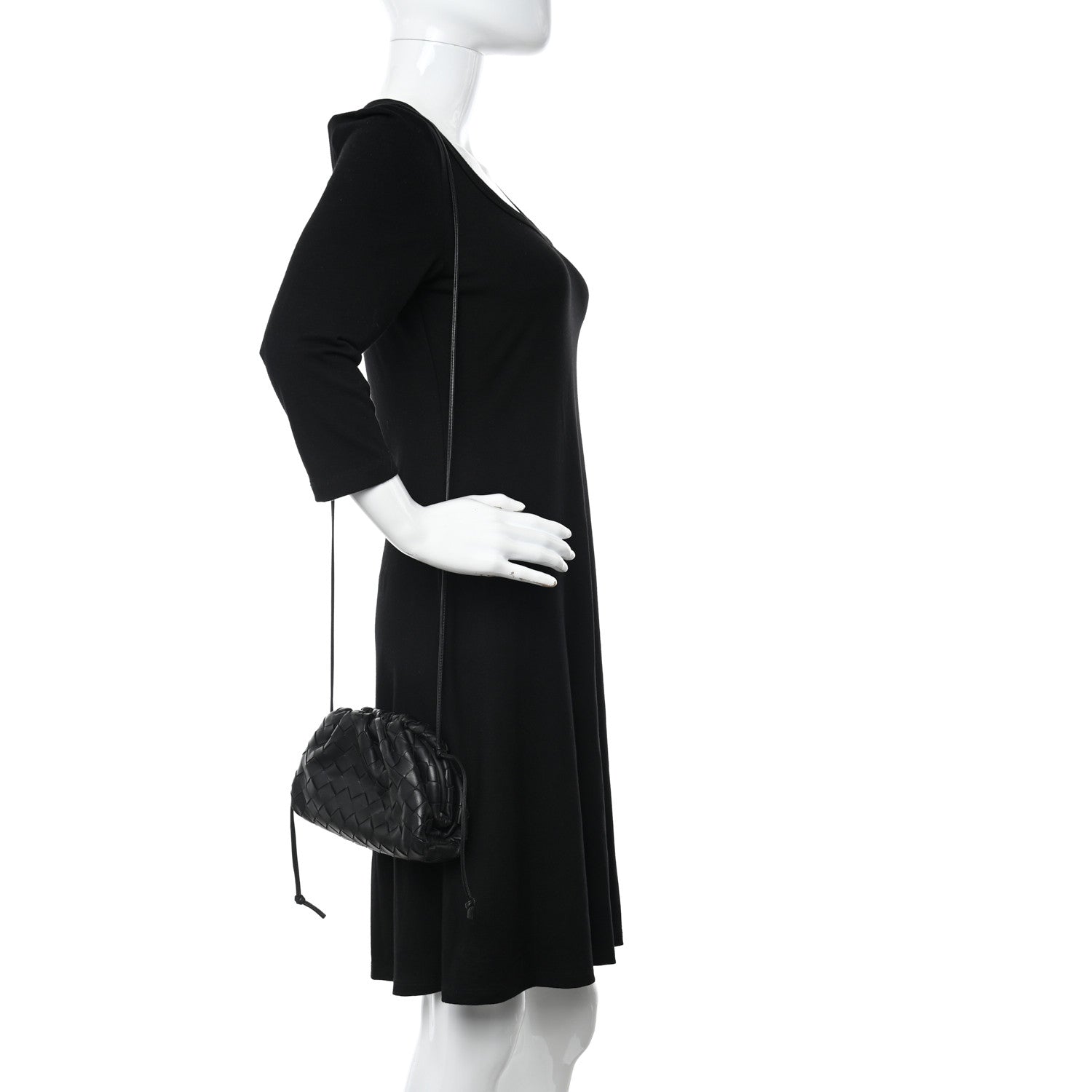 Bottega Veneta Nappa Intrecciato The Mini Pouch Black 2 of 10