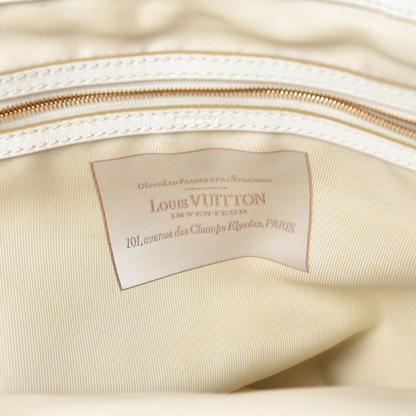 Monogram Sabbia Cabas GM White