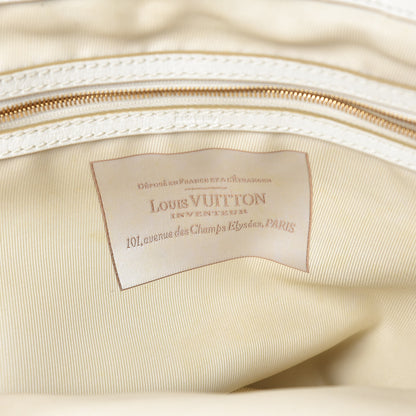 Louis Vuitton Monogram Sabbia Cabas GM White 6 of 9