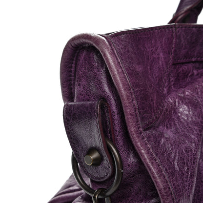 Balenciaga Agneau Classic Hardware City Raisin 13 of 16
